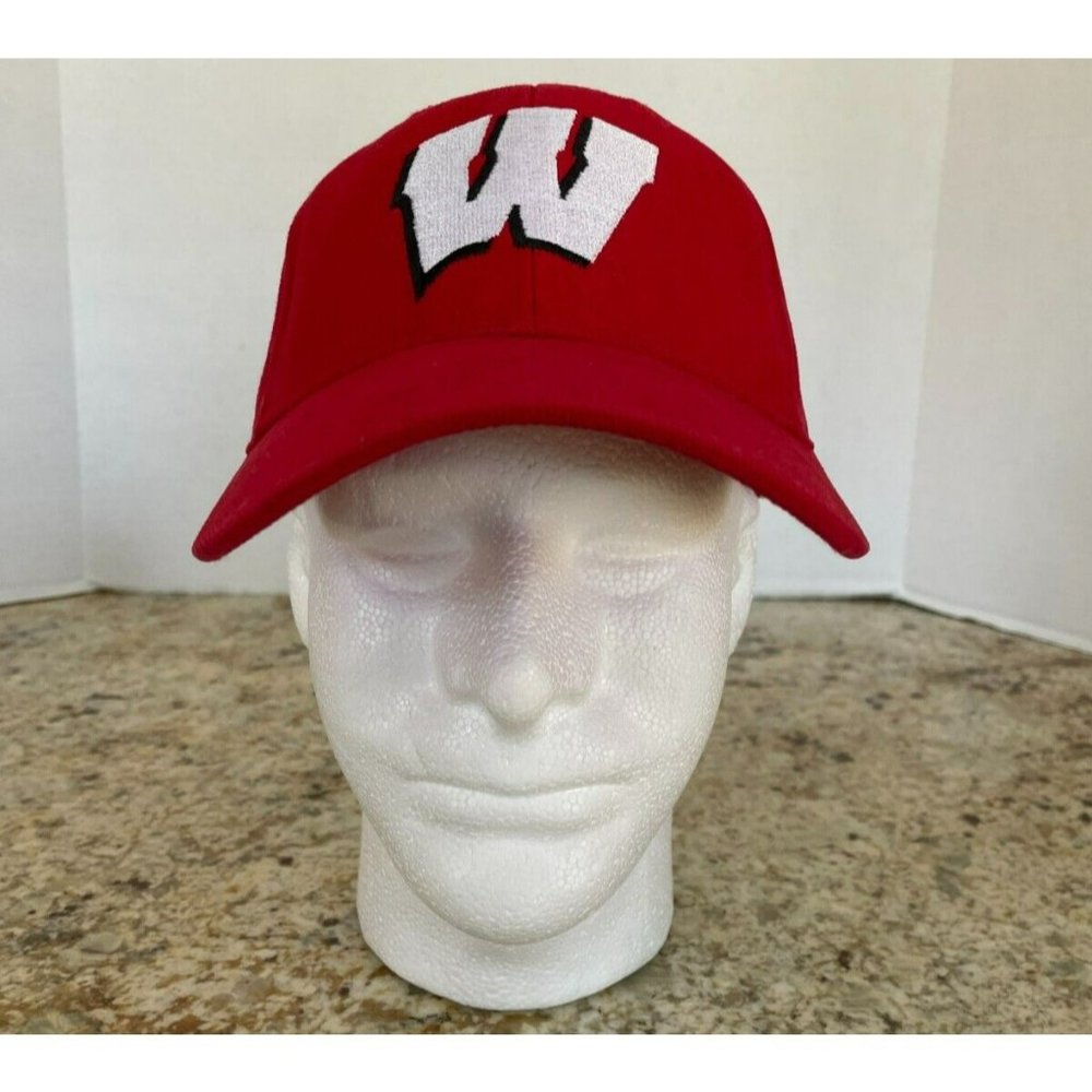Captivating Headgear Wisconsin Badgers Hat Adult Adjustable